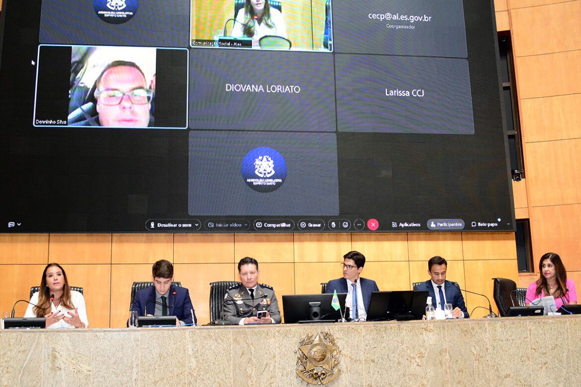 Comissão de Segurança da Assembleia Legislativa discute formas de combater o crime organizado