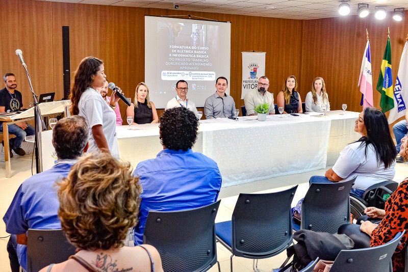 Vitória forma mais 121 profissionais de excelência para o mercado