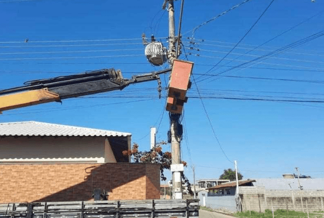 Itaoca e Itaipava Recebem Mutirão de Limpeza e Restauração da Iluminação Pública