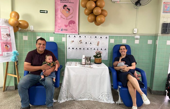 Agosto Dourado: Cantinhos da Amamentação Chegam às Unidades de Saúde de Vitória