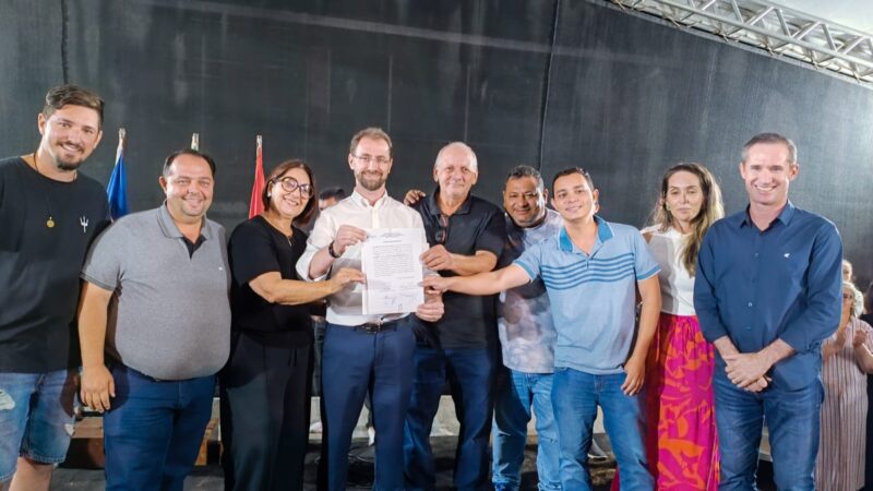 Prefeitura autorizou início das obras da Praça de Alto Pongal