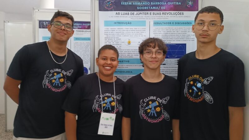 Representação Brilhante: Escola de Sooretama no Encontro Capixaba de Física