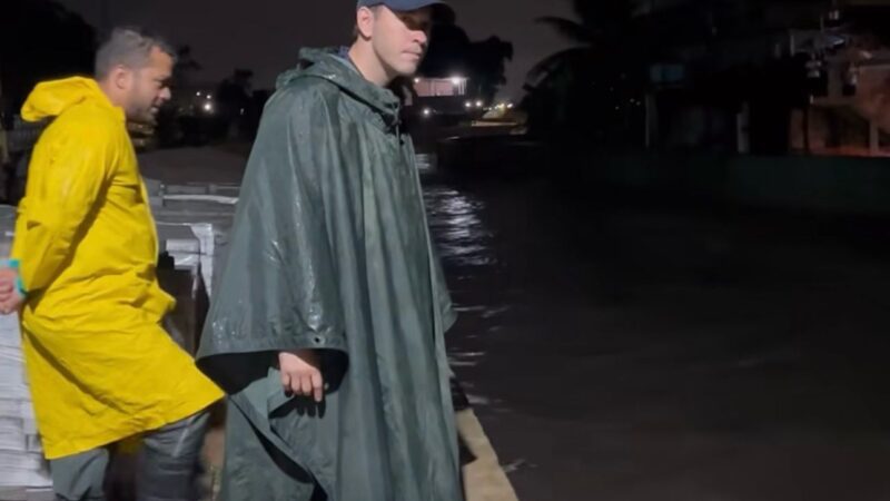 Resposta Rápida: Prefeito Arnaldinho Borgo Atua Durante a Noite Contra Alagamentos em Vila Velha