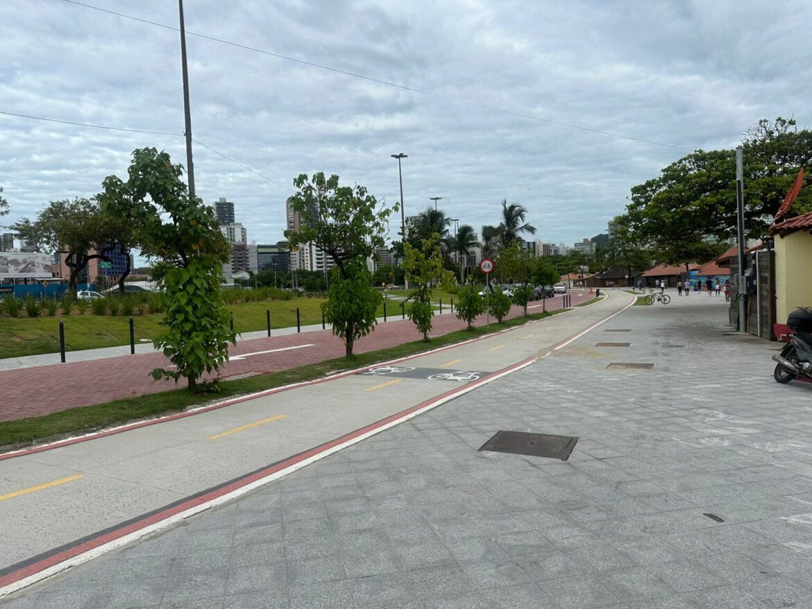 Curva da Jurema Concluída, Aguardando Iluminação para sua Inauguração