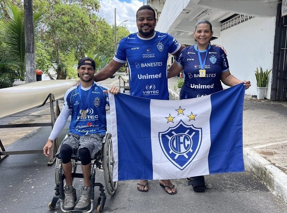 Medalha de Ouro: Equipe Paralímpica de Remo do Vitória Brilha na 1ª Regata de 2024