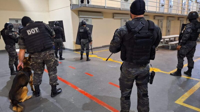 Varredura em presídios: Operação Mute intensifica combate ao uso de celulares no ES