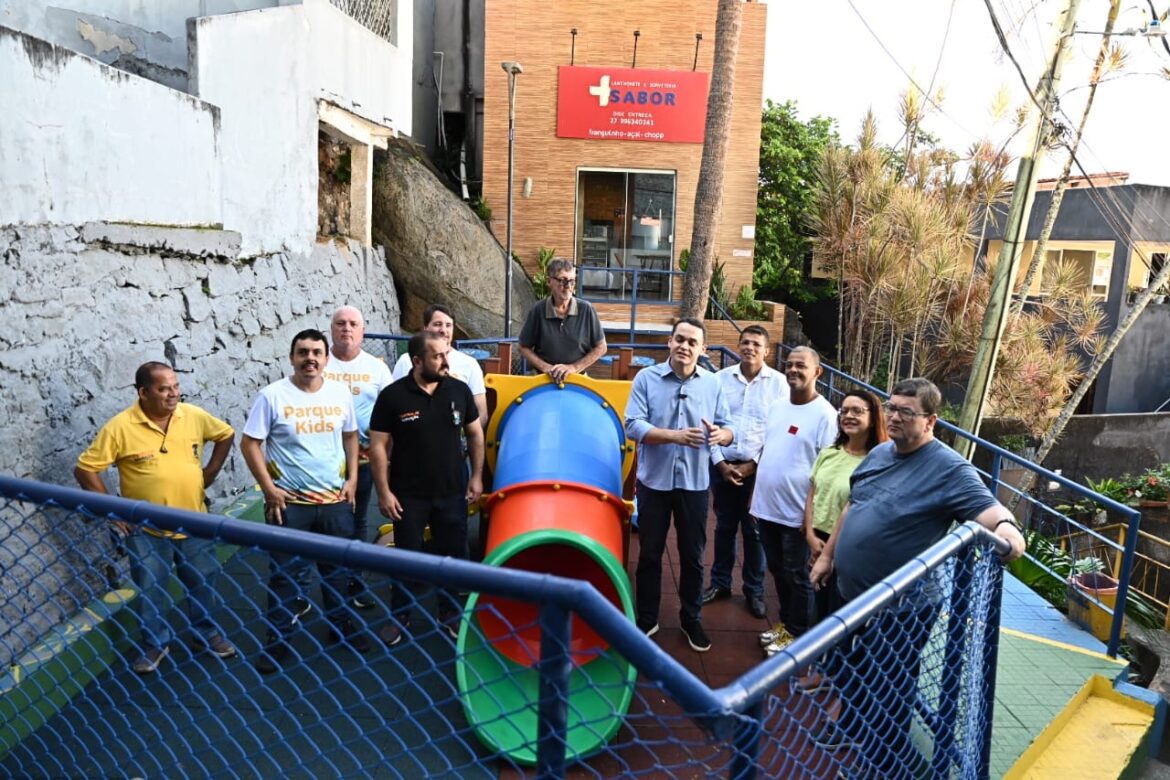 Alegria para as Crianças: Pazolini Inaugura Novo Parque Kids do Moscoso