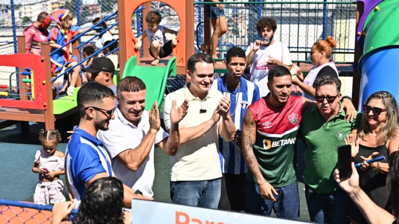 Diversão Garantida: Pazolini Abre as Portas do Novo Parque Infantil em Santa Clara