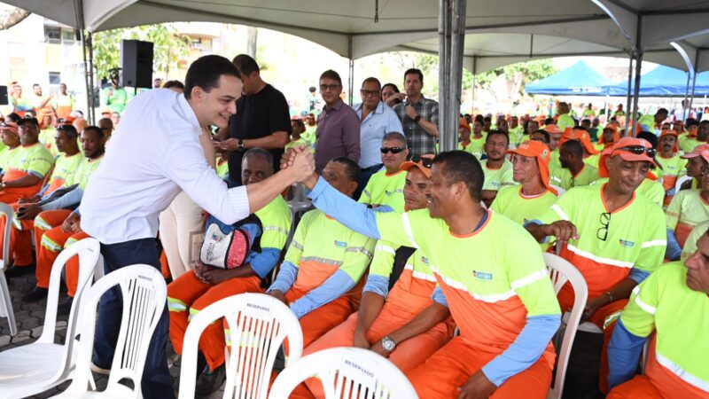 Pazolini celebra o Dia Nacional do Profissional de Limpeza Urbana