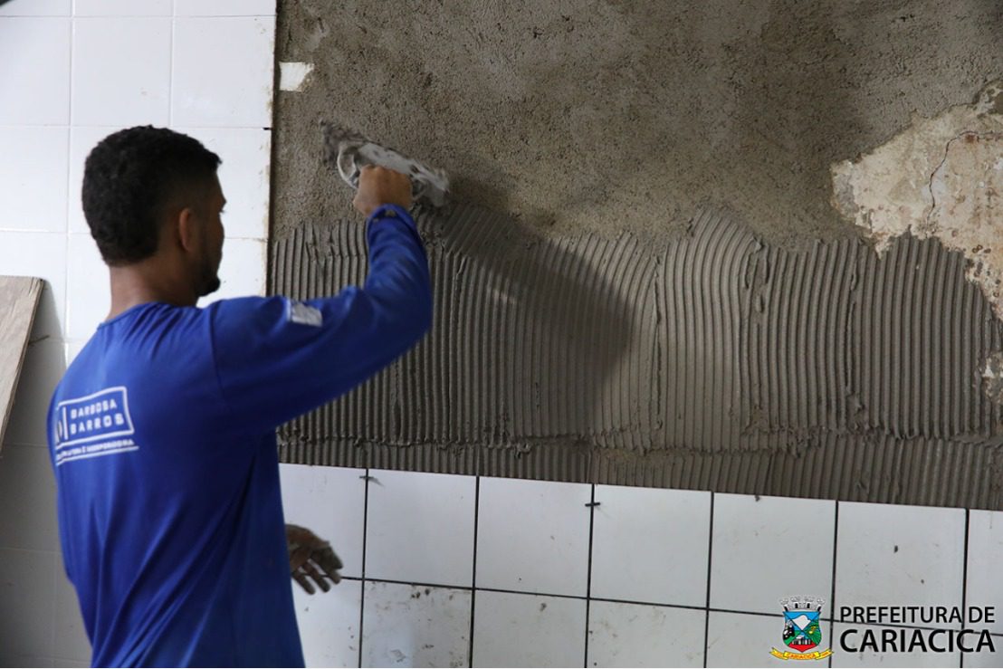Escolas municipais passam por reformas para a volta às aulas