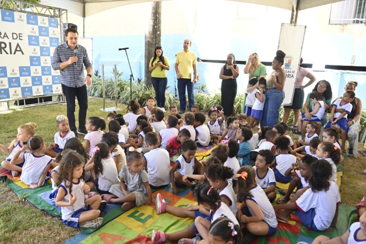 Inauguração do Centro de Educação Ambiental no Horto de Maruípe é realizada por Pazolini