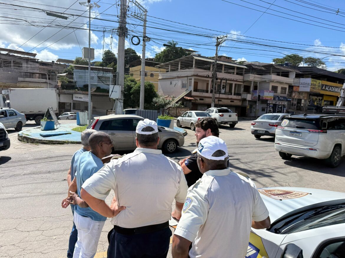 Prefeitura de Cachoeiro inicia melhorias no trânsito do trevo do IBC