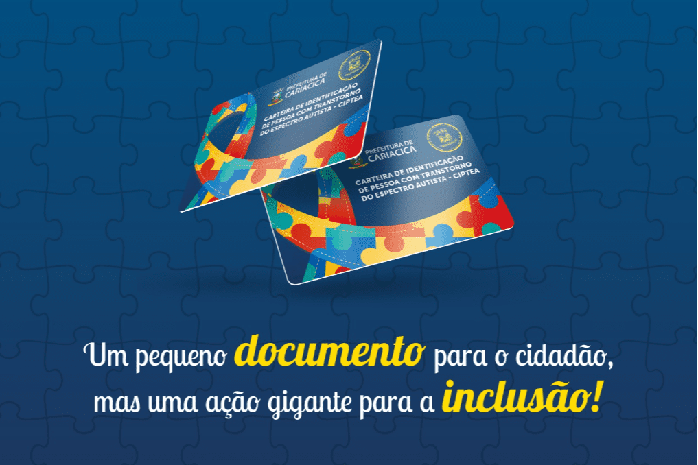 Moradores de Cariacica já podem solicitar CipTEA de forma totalmente digital