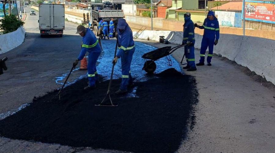 Vila Velha amplia investimento na recuperação de vias e ultrapassa 440 mil m² de asfalto aplicados