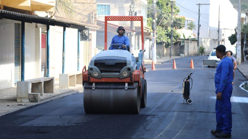 Importantes vias de Porto de Cariacica recebem pavimentação para melhorar mobilidade urbana