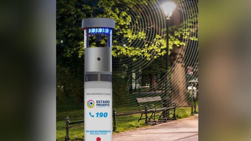 Torres inteligentes com câmeras 360º reforçam segurança na Grande Vitória