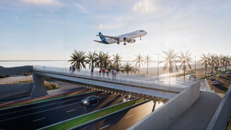 Passarela com mirante pode ser construída na orla de Camburi, em Vitória