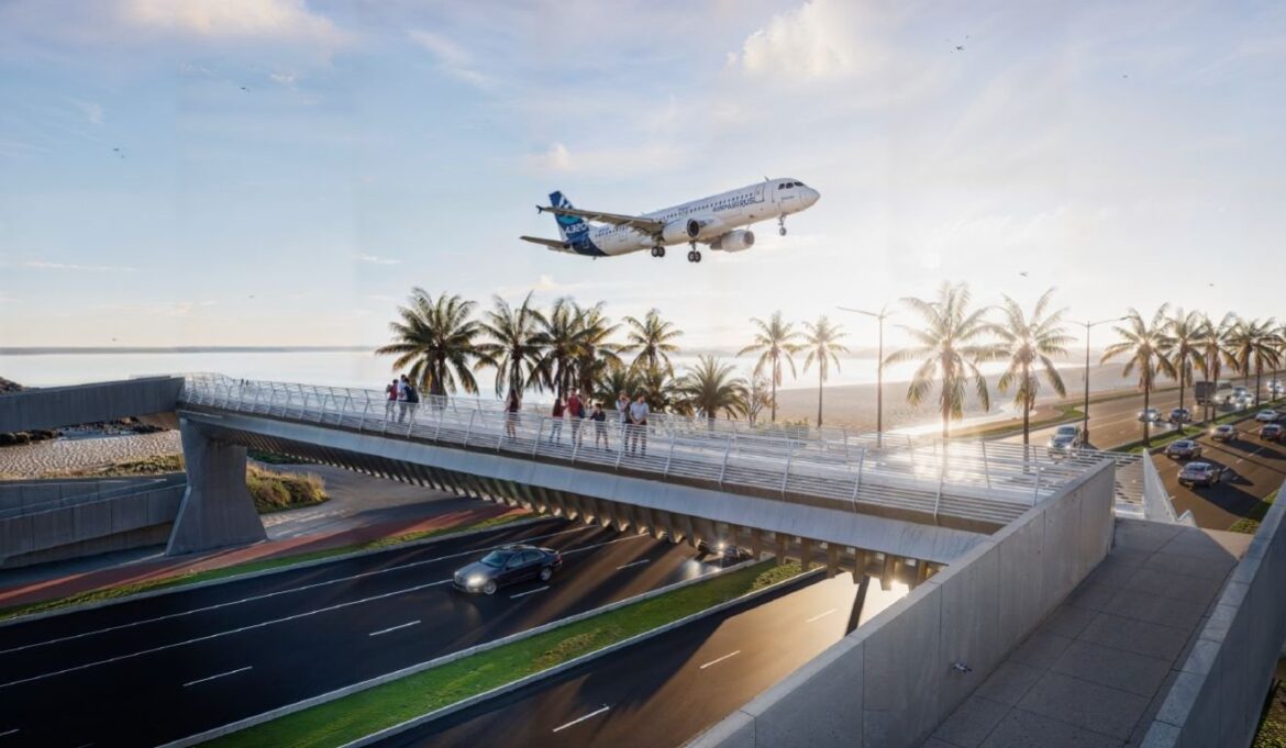 Passarela com mirante pode ser construída na orla de Camburi, em Vitória