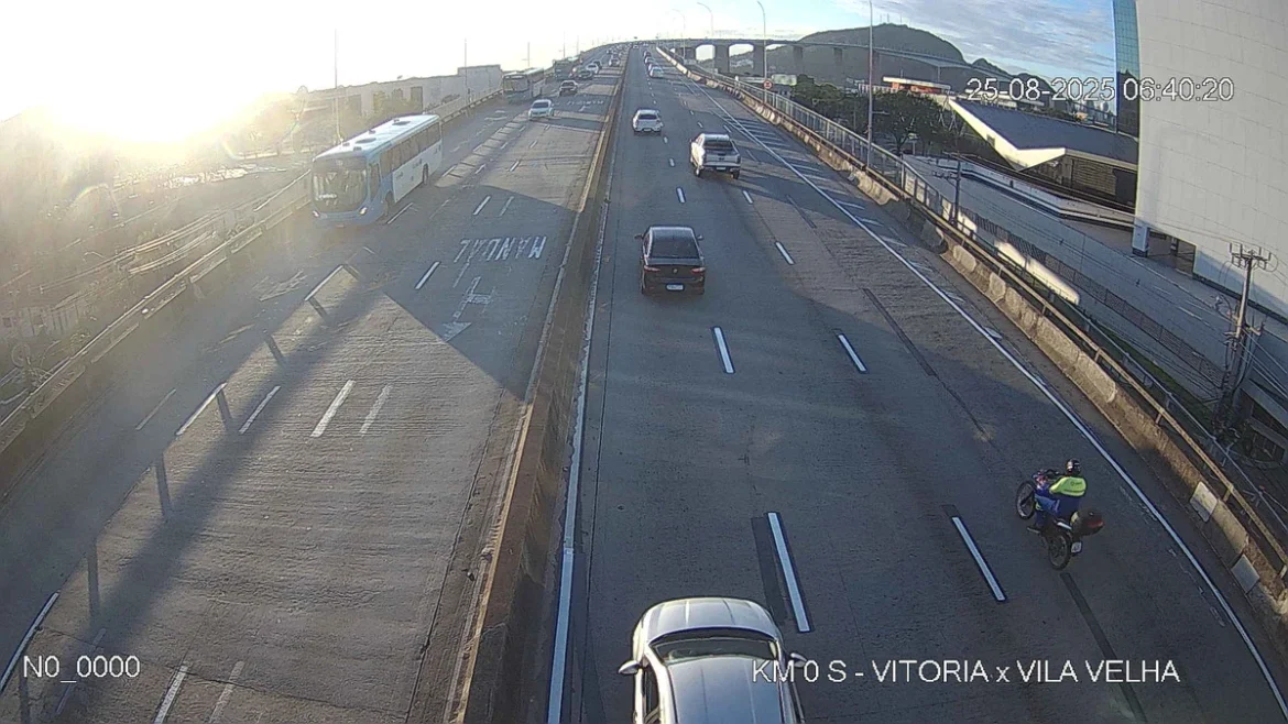 Câmeras da Terceira Ponte voltam a funcionar e imagens já estão disponíveis ao público