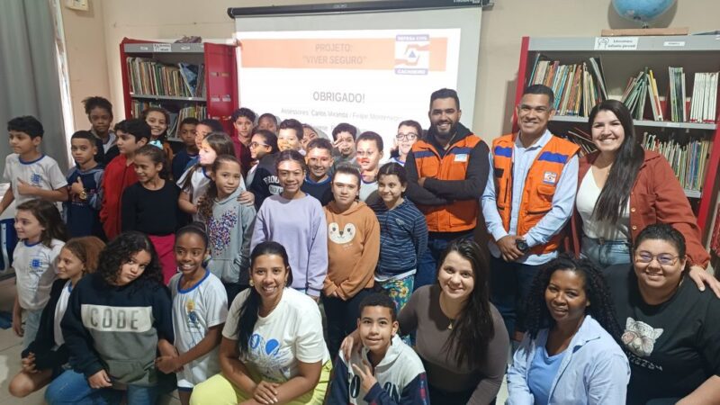 Defesa Civil de Cachoeiro realiza palestras educativas em escolas