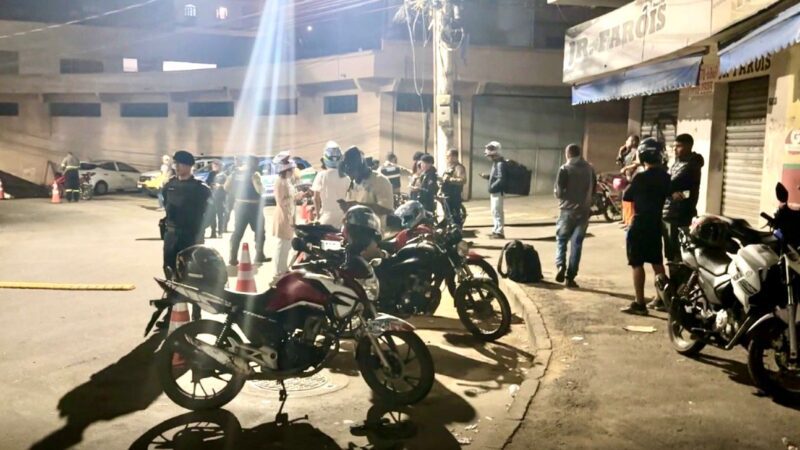 Operação Sossego é realizada em Vila Capixaba para coibir infrações de trânsito e perturbação do sossego