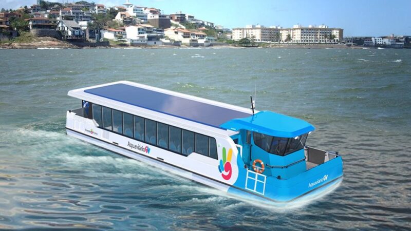 Sistema Aquaviário recebe quinta embarcação e amplia transporte na Grande Vitória