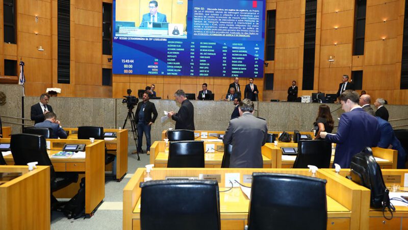 Ales aprova projetos sobre crédito do ICMS, agricultura familiar e concurso público