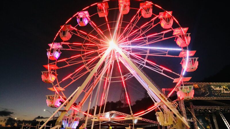 Vila de Natal terá parque de diversões gratuito e atrações para toda a família