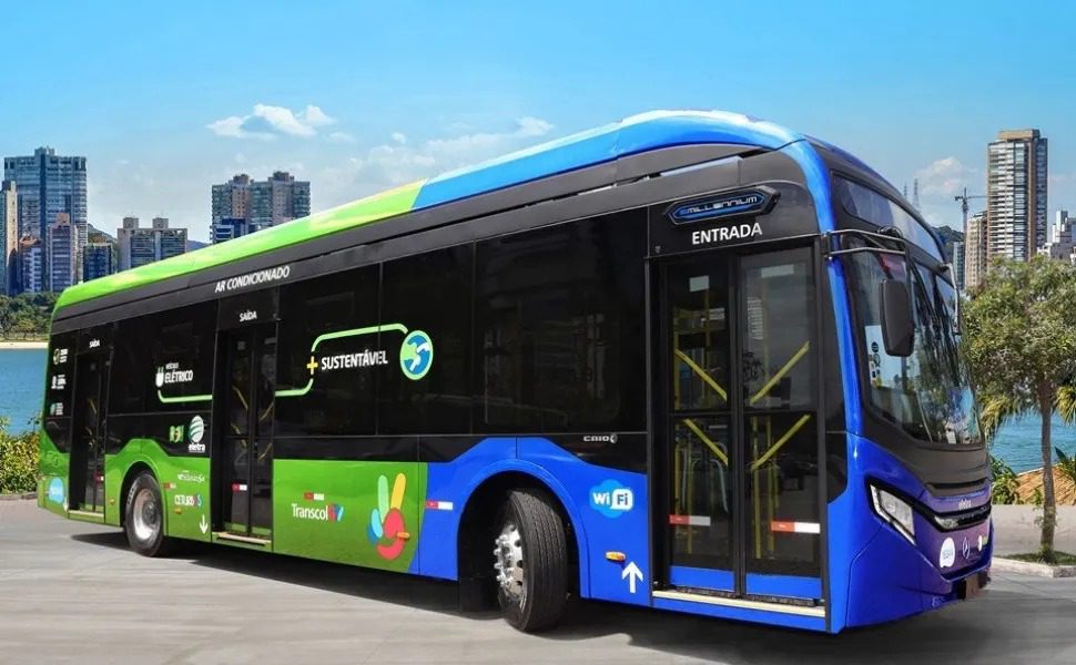 Transcol vai ter 50 novos ônibus elétricos em março