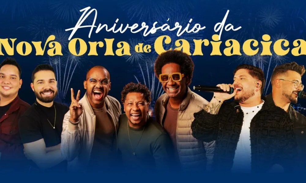 Feliz 2026: Réveillon de Cariacica terá shows e sete minutos de queima de fogos no sábado (27)