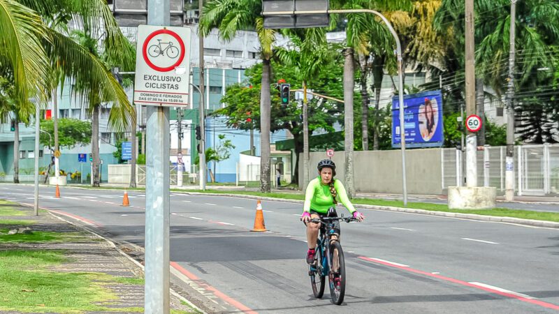 Trânsito: Avenida Dante Michelini terá ciclofaixa suspensa temporariamente no domingo (25)