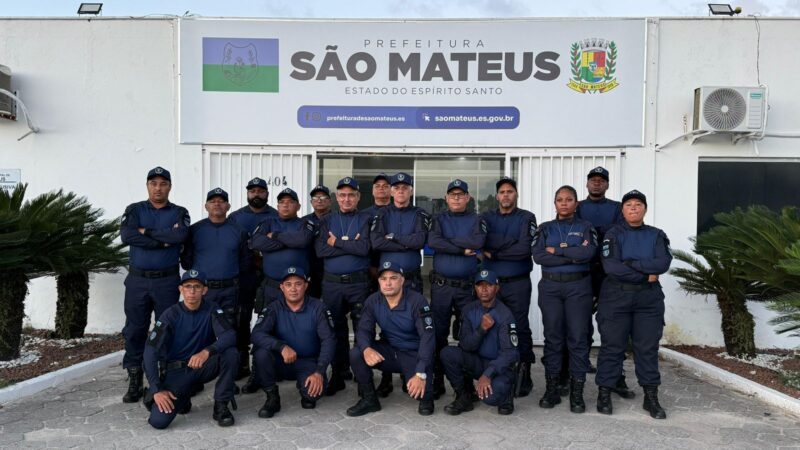 Após mais de uma década, Guarda Municipal de São Mateus recebe novo fardamento