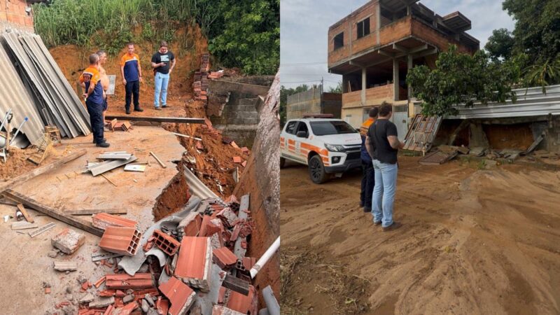 Equipes da Prefeitura acompanham pontos críticos da cidade após temporal