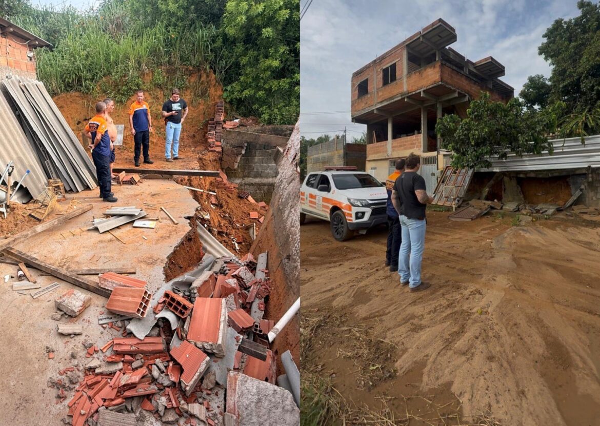 Equipes da Prefeitura acompanham pontos críticos da cidade após temporal