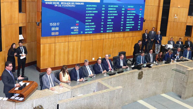 Assembleia Legislativa do ES instala oficialmente o ano legislativo nesta segunda