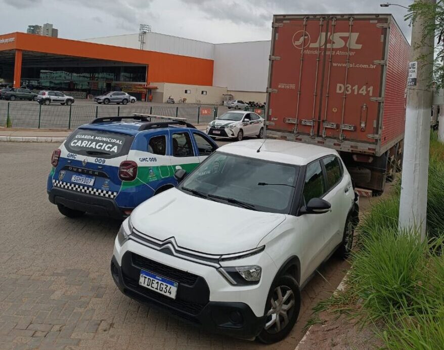 Guarda Municipal age rápido e recupera carro furtado em Cariacica durante patrulhamento preventivo