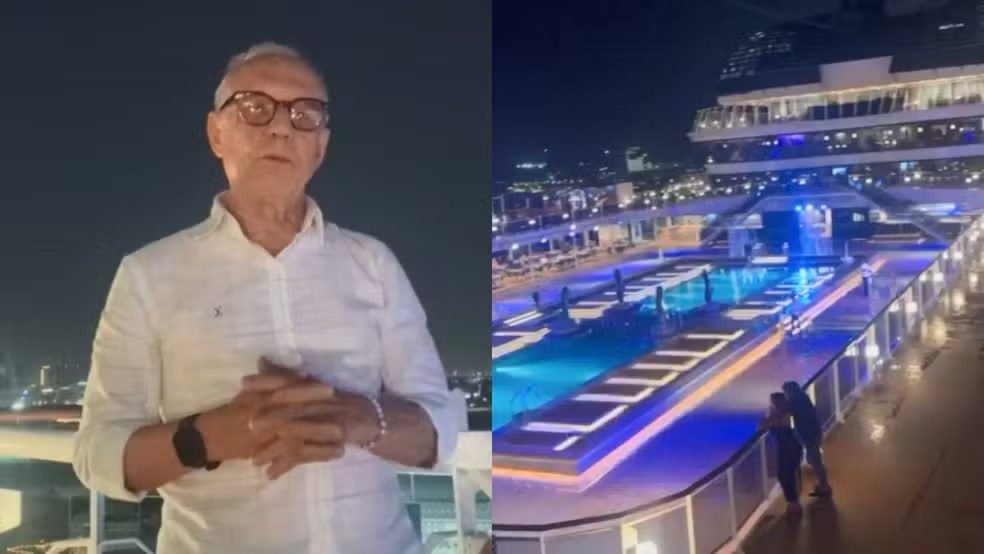 “Não sabemos se sairemos em dois ou dez dias”, relata brasileiro em cruzeiro retido no Oriente Médio