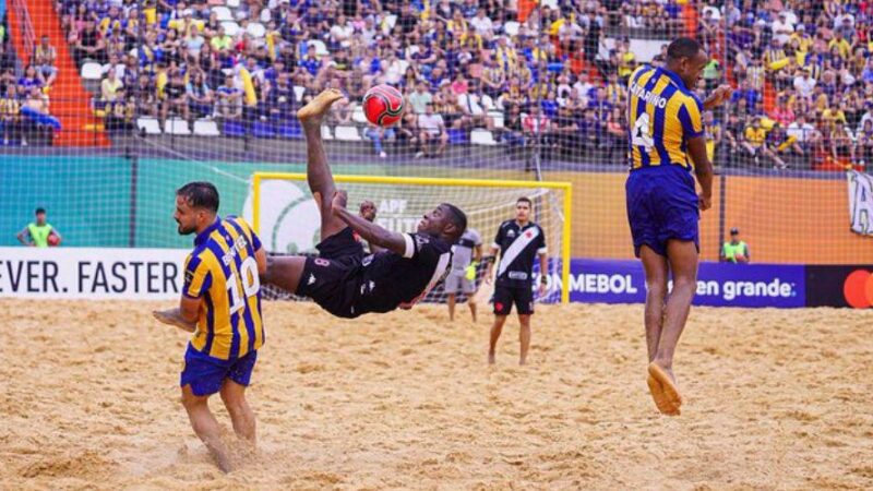 tapuã recebe a Libertadores de Beach Soccer da Conmebol a partir de domingo