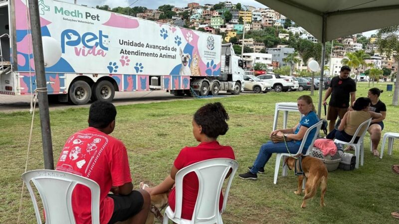 Carreta Pet Vida chega a Cachoeiro com serviços gratuitos para cães e gatos