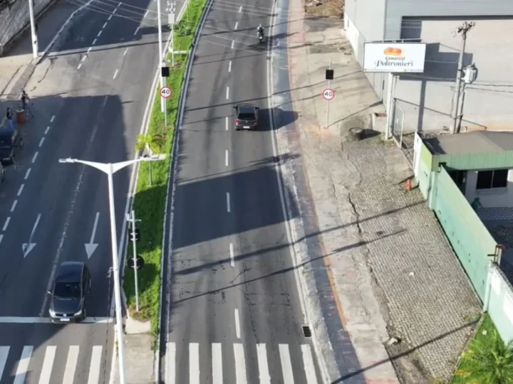 Cariacica instala novo radar com limite de 40 km/h; veja localização