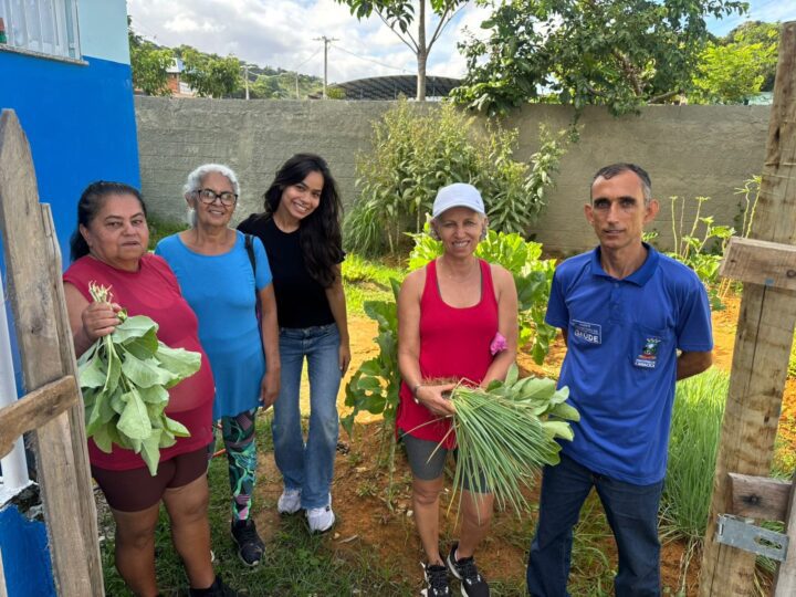 Hortas Solidárias transformam Unidades Básicas de Saúde em Cariacica