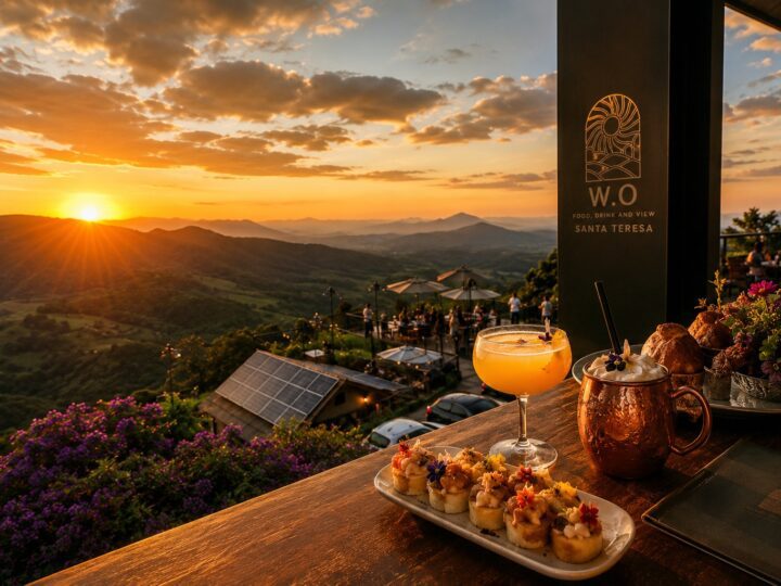 W.O Food, Drink and View transforma experiência gastronômica em atração turística nas montanhas de Santa Teresa