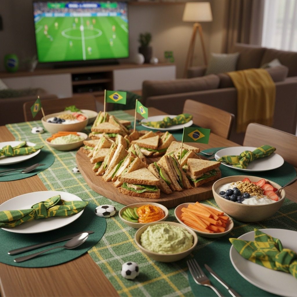 Nutricionista dá dicas para aproveitar os jogos  da Copa do Mundo sem sair da dieta