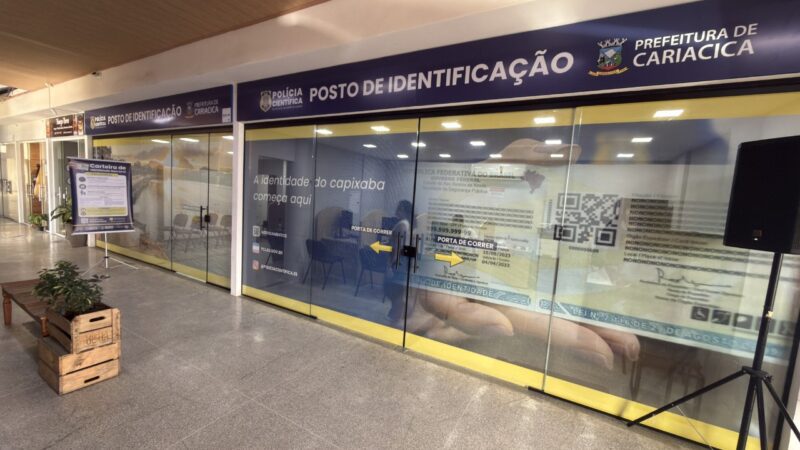 Cariacica ganha novo posto para emissão da Carteira de Identidade Nacional em Itacibá