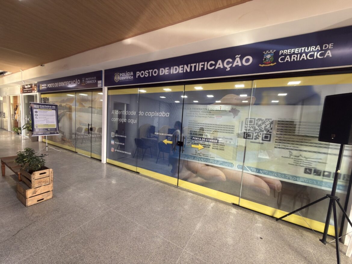 Cariacica ganha novo posto para emissão da Carteira de Identidade Nacional em Itacibá