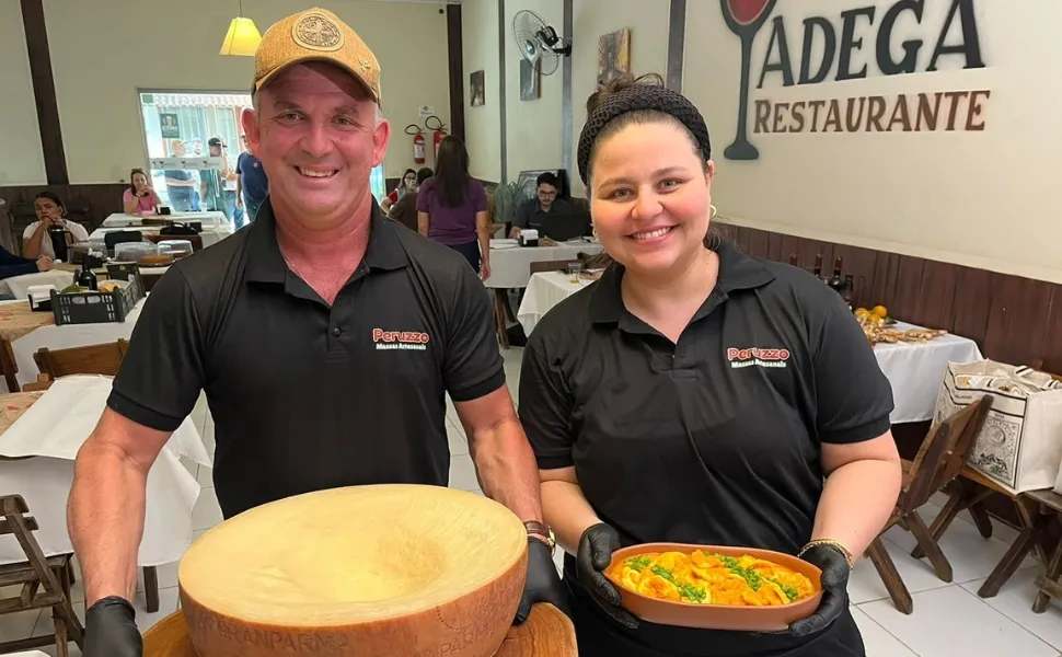 Festa da Banana e do Leite aposta em queijo gigante e mais de 300 quilos de doce para atrair público em Alfredo Chaves