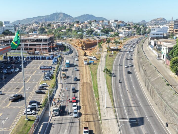 Trânsito muda em Alto Lage para avanço das obras do novo viaduto em Cariacica