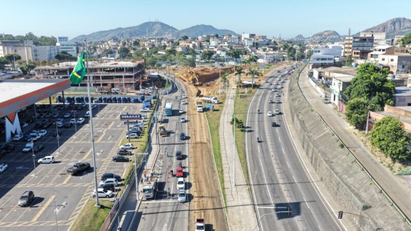 Trânsito muda em Alto Lage para avanço das obras do novo viaduto em Cariacica