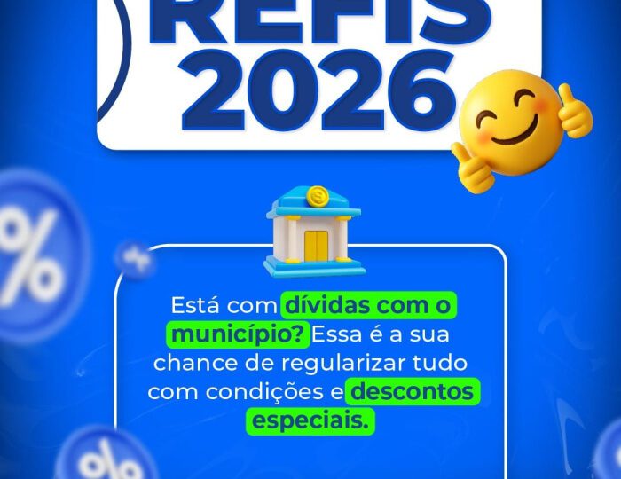 REFIS Vitória 2026: prazo para regularizar débitos termina em 31 de agosto