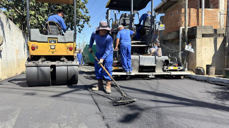 Nova Esperança recebe obras de pavimentação para melhorar mobilidade e infraestrutura